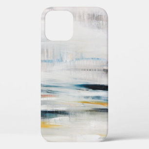 Abstract modern painting background. Contemporary  iPhone 12 Case