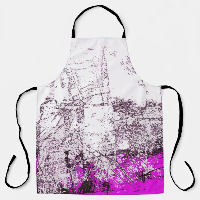 Abstract modern painting background. Illustration. Apron (Front)