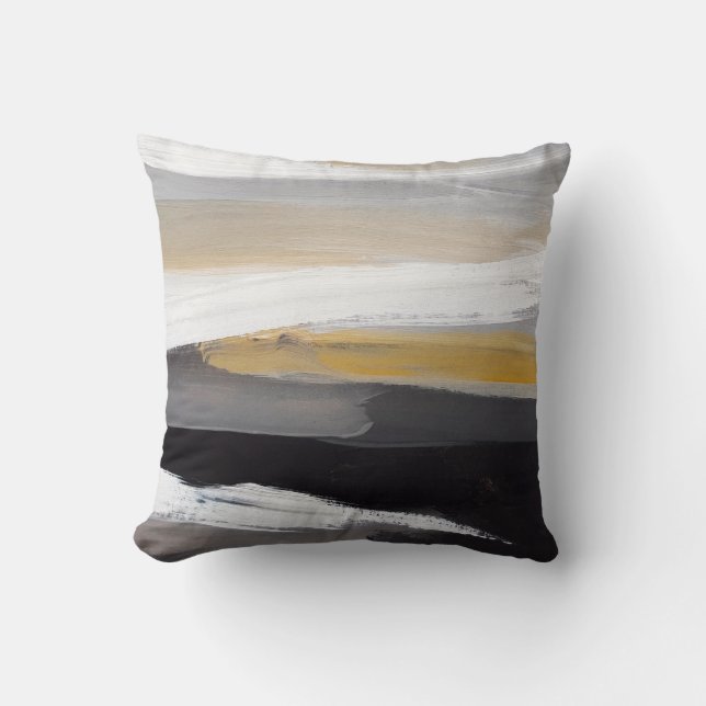 Abstract modern painting background. Modern art. C Cushion (Front)