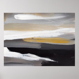 Abstract modern painting background. Modern art. C Poster