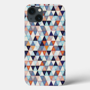 Abstract modern pattern iPhone 13 case