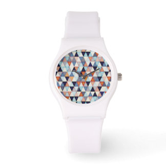Abstract modern pattern watch