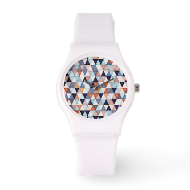 Abstract modern pattern watch (Front)