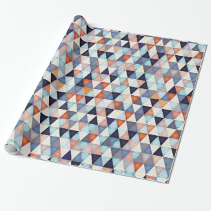 Abstract modern pattern wrapping paper