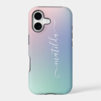 Abstract modern rainbow gradient