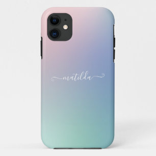 Abstract modern rainbow gradient Case-Mate iPhone case