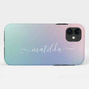 Abstract modern rainbow gradient Case-Mate iPhone case