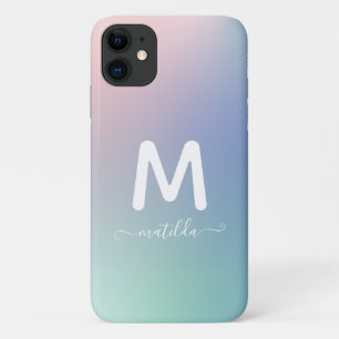 Abstract modern rainbow gradient Case-Mate iPhone case