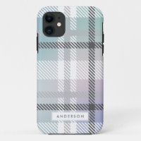 Abstract modern rainbow gradient plaid