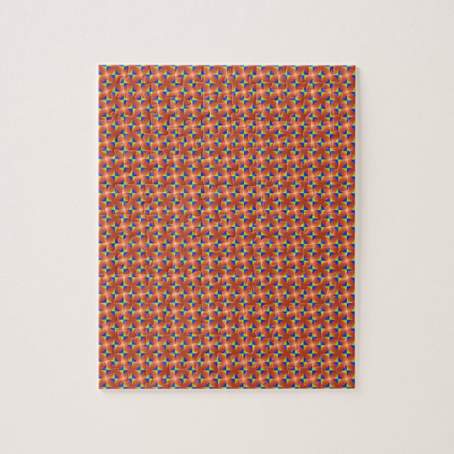 Abstract modern seamless pattern hard to resolve  jigsaw puzzle (Vertical)
