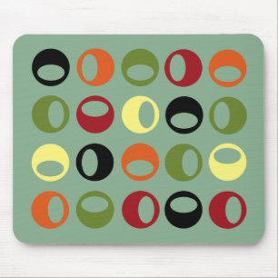 Abstract Modern Spheres Mousepad