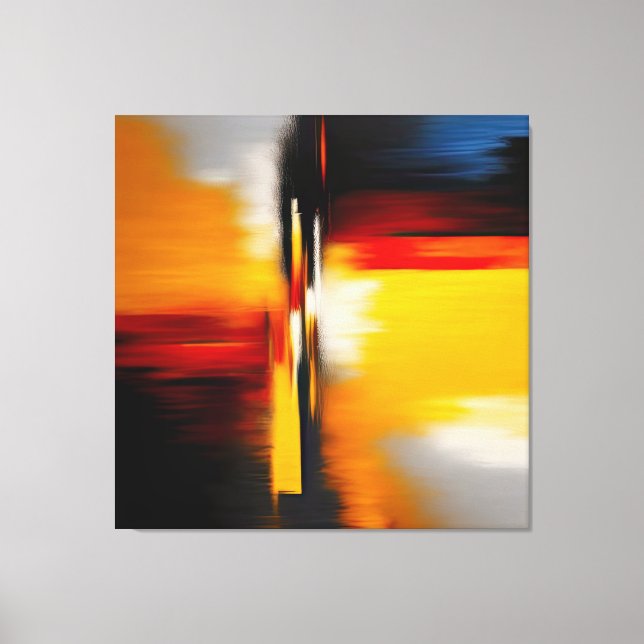 Abstract Modern Trendy Design Canvas Print (Front)