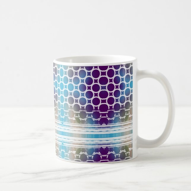 Abstract Mok Coffee Mug (Right)