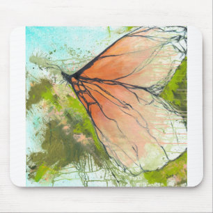 Abstract Monarch Butterfly - Poster Mouse Pad