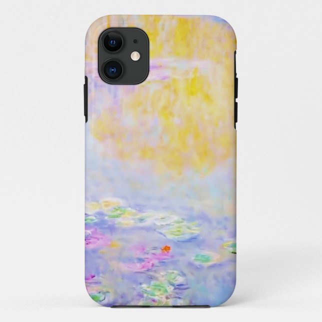 abstract, monet water lilies 7 Case-Mate iPhone case (Back)