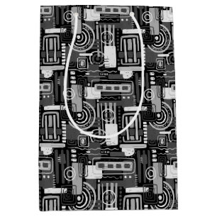 Abstract Monochrome Gift Bag