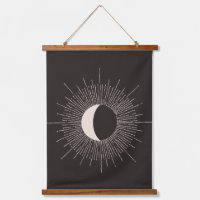 Abstract Moon Burst Eclipse