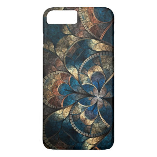 Abstract Mosaic Blues iPhone 7 Pluss iPhone 8 Plus/7 Plus Case