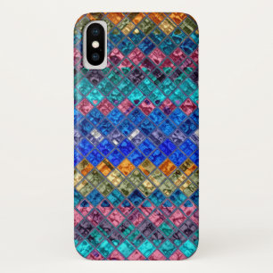Abstract Mosaic Stained Glass Pattern #3 Case-Mate iPhone Case