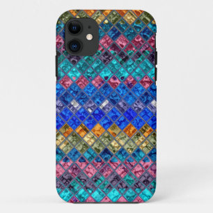 Abstract Mosaic Stained Glass Pattern #3 Case-Mate iPhone Case