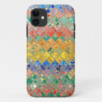 Abstract Mosaic Stained Glass Pattern #4