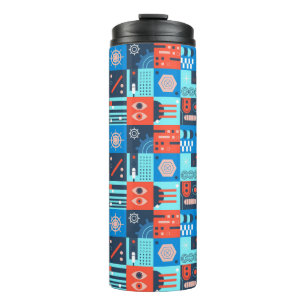Abstract Mosaic  Thermal Tumbler