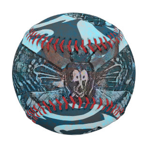 Abstract Moth Baseball