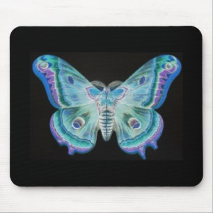 Abstract Moth Mousepad