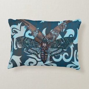 Abstract Moth Pillow