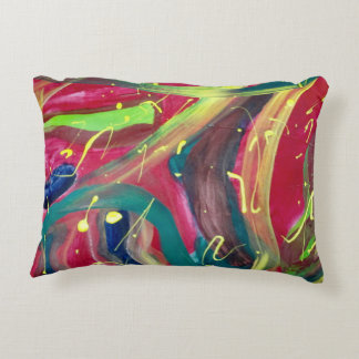 Abstract Motion Painting Decorative Cushion