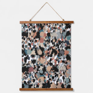 Abstract Mottled Camo Hanging Tapestry