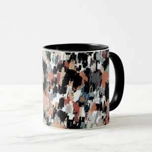 Abstract Mottled Camo Mug