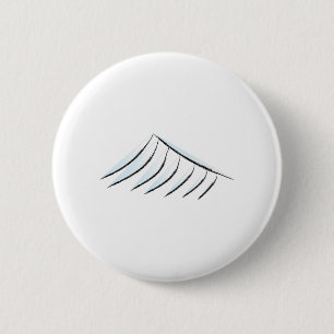 Abstract Mountain 6 Cm Round Badge