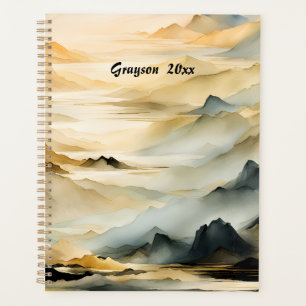 Abstract Mountain Landscape Planner