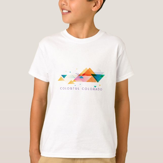 Abstract mountains custom T-Shirt (Front)