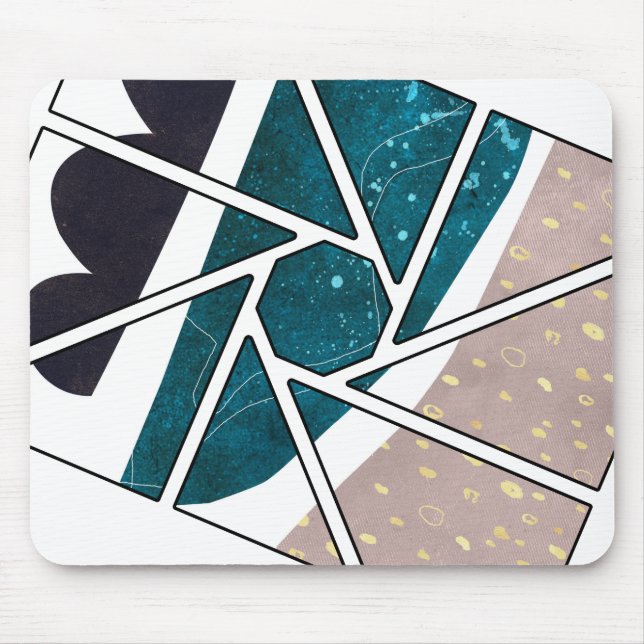 Abstract  mouse pad (Front)