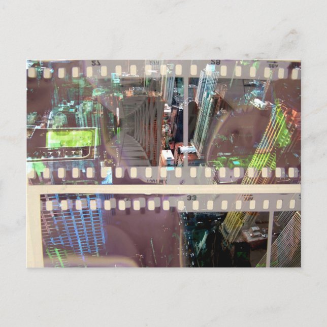 Abstract Movie 2 Postcard (Front)