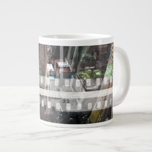 Abstract Movie Large Coffee Mug