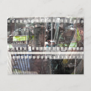 Abstract Movie Postcard