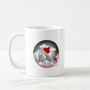 Abstract Mt. Fuji Landscape Coffee Mug