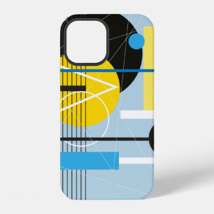 Abstract multi-coloured background of geometric ob iPhone 12 case