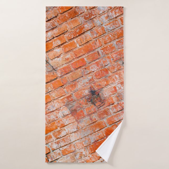 Abstract multicolor grunge background with abstrac bath towel (Bath Towel)