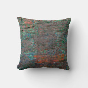 Abstract multicolor grunge background with abstrac cushion