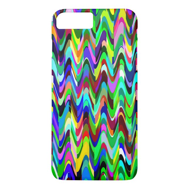 Abstract Multicolor Mosaic Pattern #3 Case-Mate iPhone Case (Back)