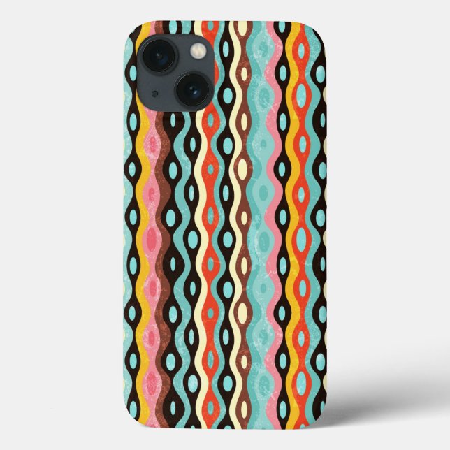 Abstract multicolor pattern Case-Mate iPhone case (Back)