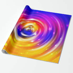 abstract multicolored background. brilliant circle wrapping paper
