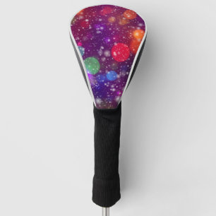Abstract Multicolored Bokeh Background-25363 Golf Head Cover