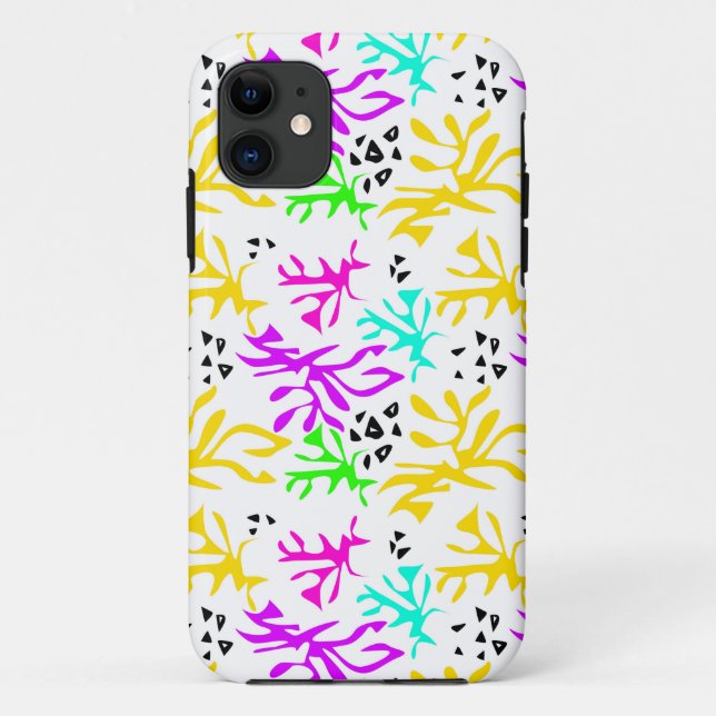 Abstract multicolored neon pattern  Case-Mate iPhone case (Back)