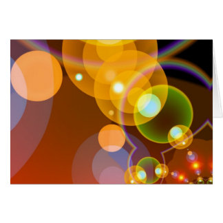 Abstract Multicolour Len Flare