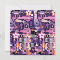 Abstract musical background